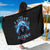 American Skull Sarong I Talk I Smile But Be Carefull When I Silent - Wonder Print Shop