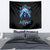 American Skull Tapestry I Talk I Smile But Be Carefull When I Silent - Wonder Print Shop