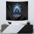 American Skull Tapestry I Talk I Smile But Be Carefull When I Silent - Wonder Print Shop