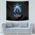 American Skull Tapestry I Talk I Smile But Be Carefull When I Silent - Wonder Print Shop
