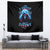 American Skull Tapestry I Talk I Smile But Be Carefull When I Silent - Wonder Print Shop