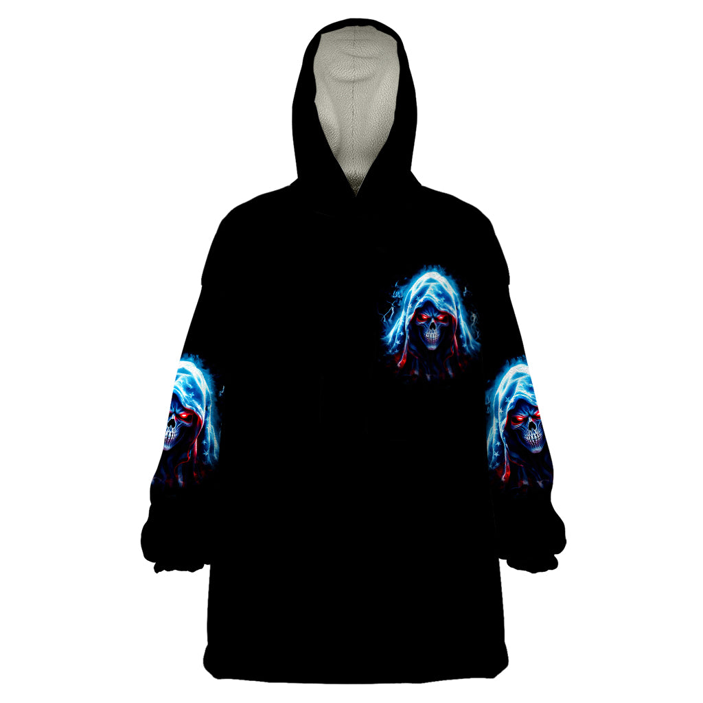 Girl Skull Wearable Blanket Hoodie Don't Try To Figured Me Out I Special Kind - Wonder Print Shop