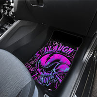 Graffiti Skull Car Mats I Talk I Smile But Be Carefull When I Silent - Wonder Print Shop