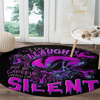 graffiti-skull-round-carpet-i-talk-i-smile-but-be-carefull-when-i-silent