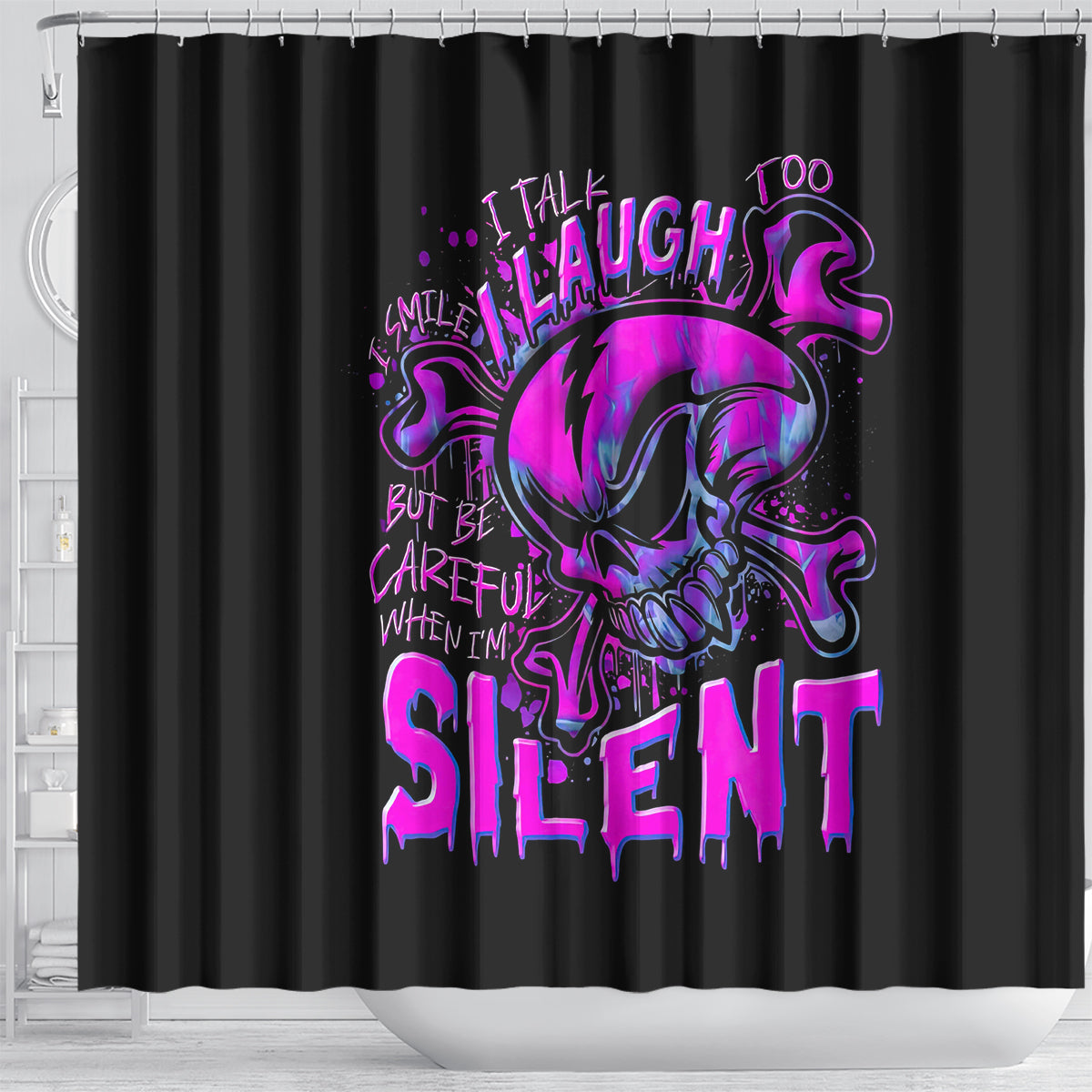 graffiti-skull-shower-curtain-i-talk-i-smile-but-be-carefull-when-i-silent