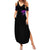 Girl Skull Summer Maxi Dress I Sweet Girl Full Of Crazy - Wonder Print Shop