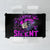 Graffiti Skull Tablecloth I Talk I Smile But Be Carefull When I Silent - Wonder Print Shop