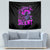 Graffiti Skull Tapestry I Talk I Smile But Be Carefull When I Silent - Wonder Print Shop