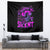 Graffiti Skull Tapestry I Talk I Smile But Be Carefull When I Silent - Wonder Print Shop