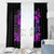 Graffiti Skull Window Curtain I Talk I Smile But Be Carefull When I Silent - Wonder Print Shop