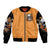 Flower Skull Bomber Jacket I Try To Avoid Drama - Wonder Print Shop