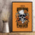 Flower Skull Canvas Wall Art I Try To Avoid Drama - Wonder Print Shop