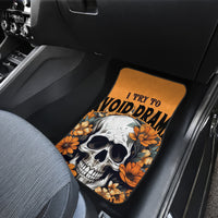 Flower Skull Car Mats I Try To Avoid Drama - Wonder Print Shop