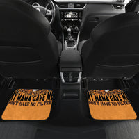 Flower Skull Car Mats I Try To Avoid Drama - Wonder Print Shop