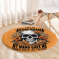 flower-skull-round-carpet-i-try-to-avoid-drama