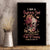 Flower Skull Canvas Wall Art Iam A Sweet Girl Full Of Crazy - Wonder Print Shop