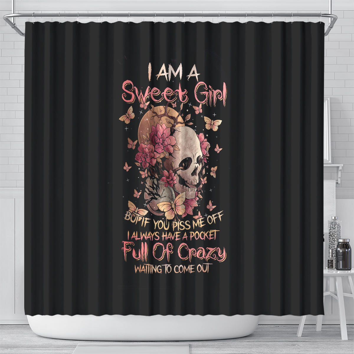 flower-skull-shower-curtain-iam-a-sweet-girl-full-of-crazy