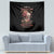 Flower Skull Tapestry Iam A Sweet Girl Full Of Crazy - Wonder Print Shop