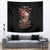 Flower Skull Tapestry Iam A Sweet Girl Full Of Crazy - Wonder Print Shop