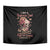 Flower Skull Tapestry Iam A Sweet Girl Full Of Crazy - Wonder Print Shop