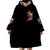 Graffiti Skull Wearable Blanket Hoodie I Talk I Smile But Be Carefull When I Silent - Wonder Print Shop
