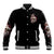 Blood Skull Baseball Jacket I Hold A Angel And Crazy Lady It Your Choice - Wonder Print Shop