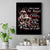 Blood Skull Canvas Wall Art I Hold A Angel And Crazy Lady It Your Choice - Wonder Print Shop