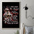 Blood Skull Canvas Wall Art I Hold A Angel And Crazy Lady It Your Choice - Wonder Print Shop