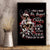 Blood Skull Canvas Wall Art I Hold A Angel And Crazy Lady It Your Choice - Wonder Print Shop