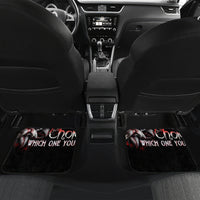Blood Skull Car Mats I Hold A Angel And Crazy Lady It Your Choice - Wonder Print Shop