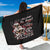 Blood Skull Sarong I Hold A Angel And Crazy Lady It Your Choice - Wonder Print Shop