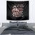 Blood Skull Tapestry I Hold A Angel And Crazy Lady It Your Choice - Wonder Print Shop
