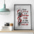 Blood Skull Canvas Wall Art You Got My Back I Got Your Rest Of Your Life - Wonder Print Shop