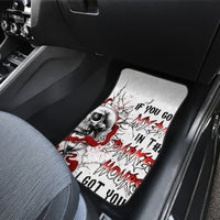 Blood Skull Car Mats You Got My Back I Got Your Rest Of Your Life - Wonder Print Shop