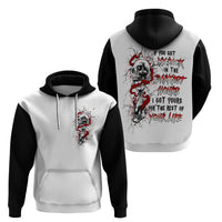 Blood Skull Hoodie You Got My Back I Got Your Rest Of Your Life - Wonder Print Shop