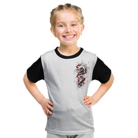 Blood Skull Kid T Shirt You Got My Back I Got Your Rest Of Your Life - Wonder Print Shop