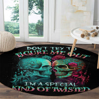 twin-skull-round-carpet-dont-try-to-figure-me-out-im-a-special