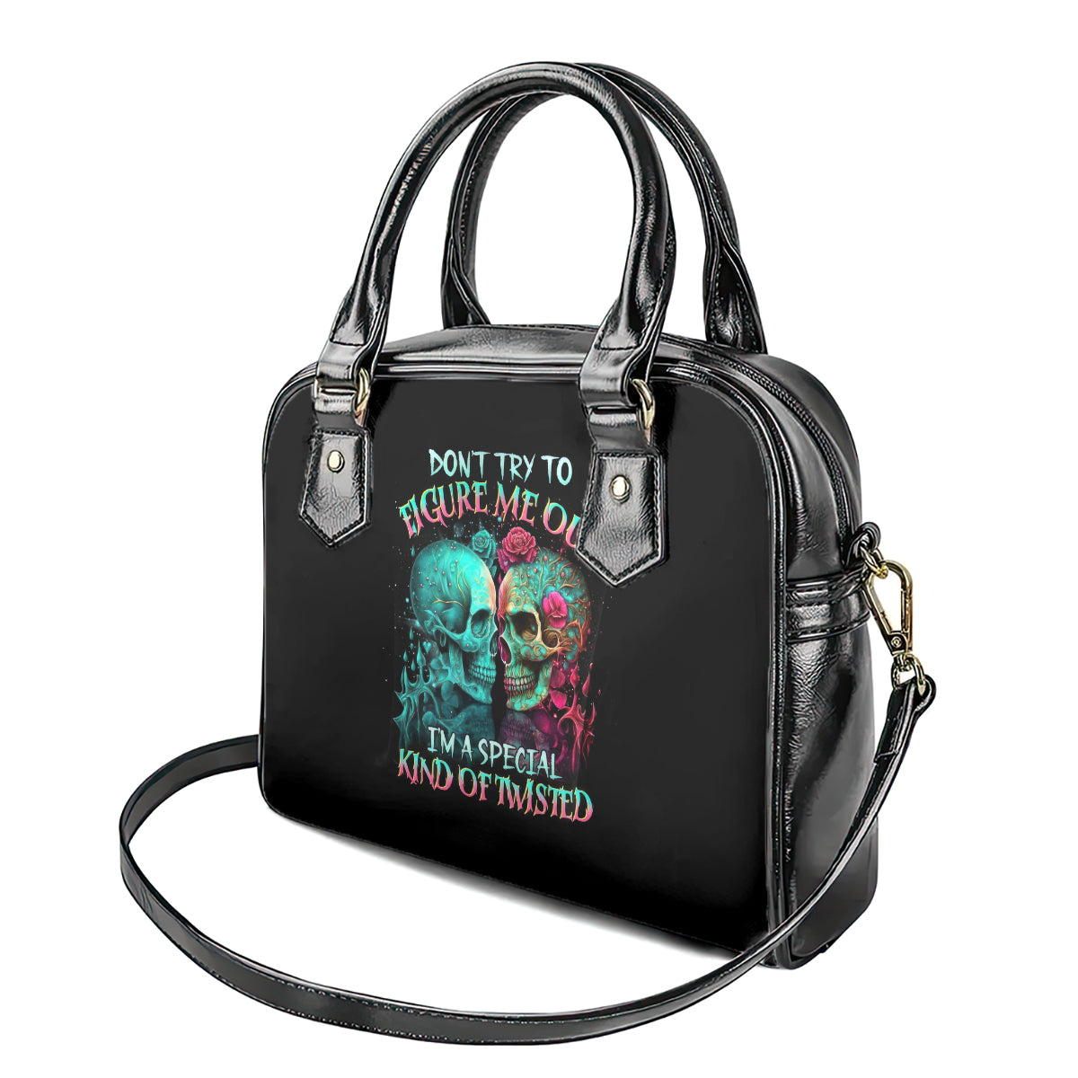 twin-skull-shoulder-handbag-dont-try-to-figure-me-out-im-a-special
