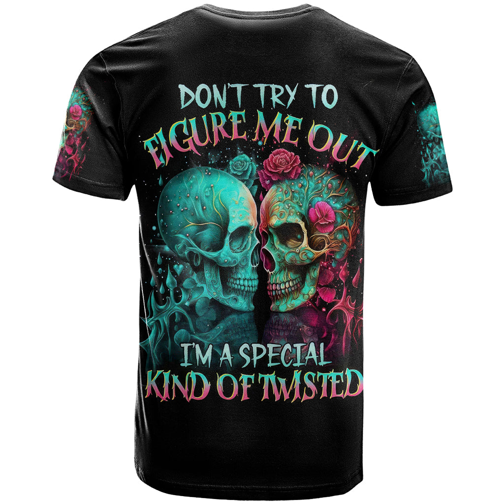 Satan Skull T Shirt I Never Alone My Demon With Me 24/7 - Wonder Print Shop