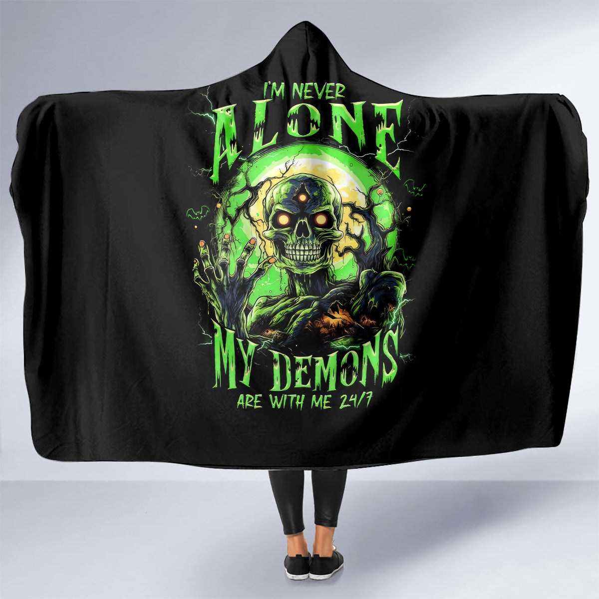 zombie-skull-hooded-blanket-i-never-alone-my-demon-with-me-247
