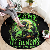 zombie-skull-round-carpet-i-never-alone-my-demon-with-me-247