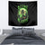 Zombie Skull Tapestry I Never Alone My Demon With Me 24/7 - Wonder Print Shop