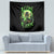 Zombie Skull Tapestry I Never Alone My Demon With Me 24/7 - Wonder Print Shop