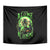 Zombie Skull Tapestry I Never Alone My Demon With Me 24/7 - Wonder Print Shop