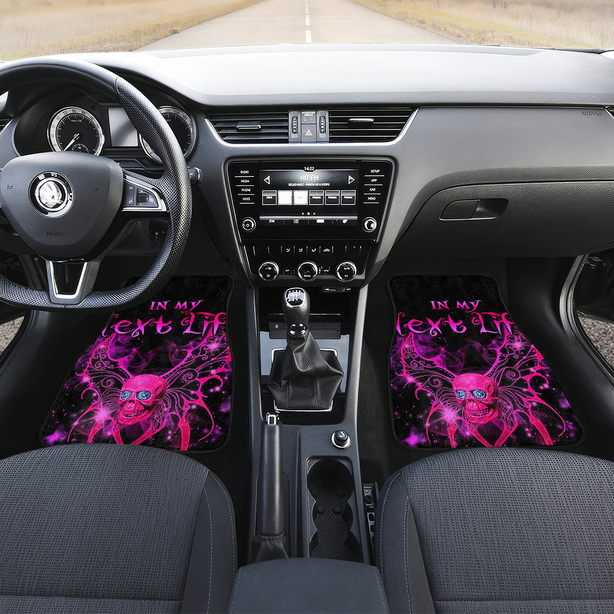Fairy Skull Car Mats My Next Life I Want To Be Karma Fairy - Wonder Print Shop