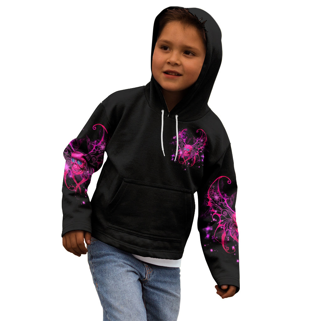 Fairy Skull Kid Hoodie My Next Life I Want To Be Karma Fairy - Wonder Print Shop