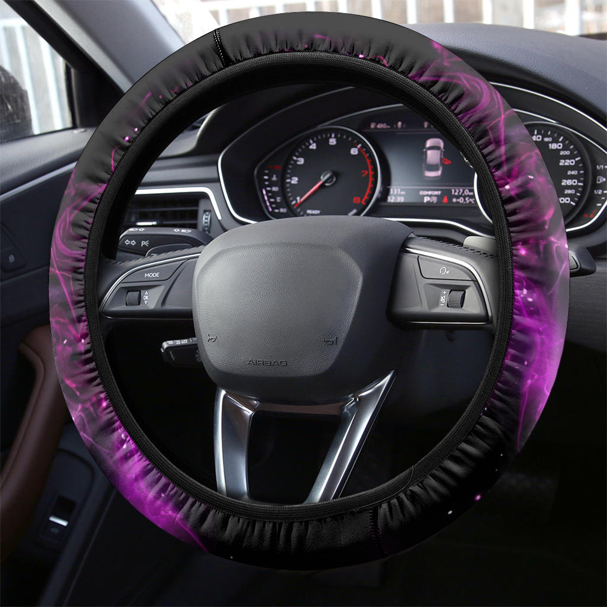Fairy Skull Steering Wheel Cover My Next Life I Want To Be Karma Fairy - Wonder Print Shop