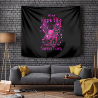 Fairy Skull Tapestry My Next Life I Want To Be Karma Fairy - Wonder Print Shop