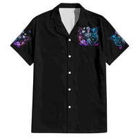 Dia De Los Muertos Skull Hawaiian Shirt My Next Life I Want To Be Karma Fairy - Wonder Print Shop