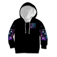 Dia De Los Muertos Skull Kid Hoodie My Next Life I Want To Be Karma Fairy - Wonder Print Shop